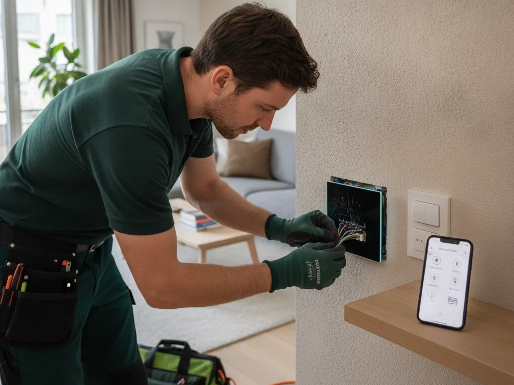 Installation domotique et éclairage connecté à Neuchâtel